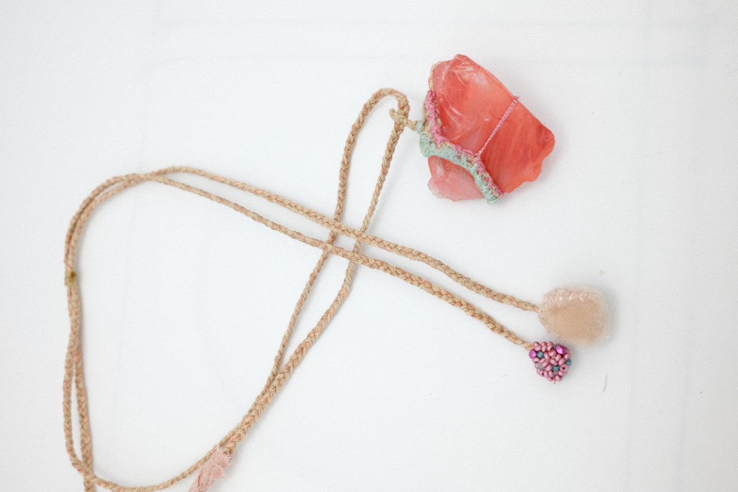 Naszyjnik KWARC ARBUZOWY